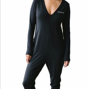 Smash + Tess x Brunette the Label Special Edition Romper - Black Small-Brunette